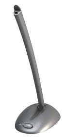 Cyber Acoustics Desktop Microphone Silver Direct Noise Canceling Adjustable Arm On/Off Switch Cyber Acoustics Desktop Microphone Silver Direct Noise Canceling Adjustable Arm On/Off Switch