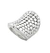 Sterling Silver Women's Chic Ring