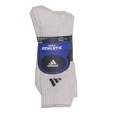 adidas - adidas Cotton Crew 3 Pack ( sz. One Size Fits All, White/Black : Size 10-13 )