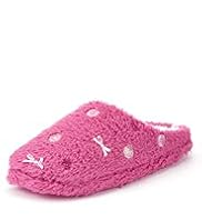Per Una Button & Bow Mule Slippers