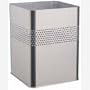 Durable Corbeille � papier ajour�e M�tal Carr� 18,5 litres (Import Royaume Uni)