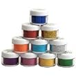 FantaSea Cosmetics 10 pcs. Acrylic Nail Art Glitter Powder Set 0.35 oz. ea.