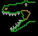 Lite Brite Refill: Dinosaurs (SQUARE)