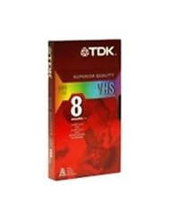 TDK Life on Record 38645 VHS Videocassette-TDK 10PK 120MIN 6HRS VHS -VIDEO TAPE
