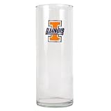 Illinois Fighting Illini 9 Flower Vase