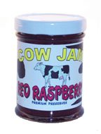 Cow Jam Red Raspberry Preserve Mini Jar by Genuine Oregon
