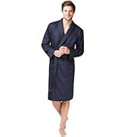 Pure Cotton Spotted Dressing Gown