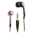 Ifrogz Earpollution Plugz Earbuds Pink Black Portable Entertainment Devices Variety Colors