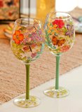 2 Assorted: Madison's Garden Stemware Glass
