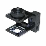 Carson Optical Linen Test Magnifier with Dual Lens