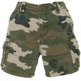 camo cargo shorts