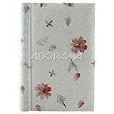 Pioneer Bi-Directional Spiral Bound Photo Album, Le Memo Pocket Photo Album, Designer Covers, Holds 300 4x6" Photos, 3 Per Page, Color Design: Orange ButterCup.