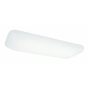 Design House 517268 Fluorescent 4-Light Linear Cloud Ceiling Mount, 6-Inch by 51-Inch,... by Design House