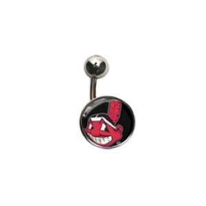 Cleveland Indians Belly Ring