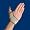 Thermoskin Flexible Thumb Splint, Beige, Right, Medium
