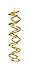 Produkt-Bild: DNS-Spirale aus Messing, 17 cm