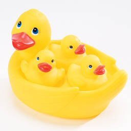 Duck 4 Piece Bath Set - Phthalate Free images