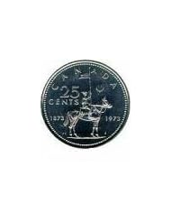 Toy: 1973 Quarter Commemorating the 100th Anniversary of the Royal Canadian Mounted Police RCMP