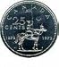 1973 Quarter Commemorating the 100th Anniversary of the Royal Canadian Mounted Police RCMP