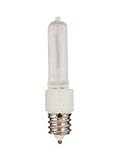 Higuchi JD7007F - JD Type 75 Watt Halogen Light Bulb - E11 Base (Mini Candelabra) - 130 Volt - Frosted
