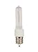 Higuchi JD7007F - JD Type 75 Watt Halogen Light Bulb - E11 Base (Mini Candelabra) - 130 Volt - Frosted