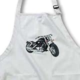Apron Picturing Picturing Harley-Davidson Motorcycle