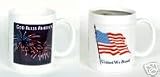 God Bless America Patriotic Flag Color Changing Mug