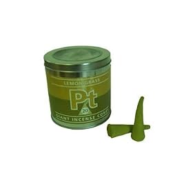 Platinum Incense Cones - Lemon Grass (39436)