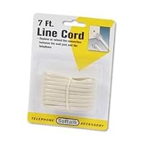 Modular Telephone Extension Cord, 7 Foot SOF48106