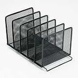 Rolodex Mesh Stacking Sorter, Black