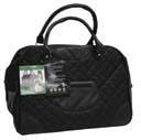 Sherpa Tote Around Town Pet Dog Cat Carrier Purse Black Medium 18