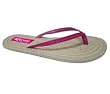 Corona Braided Sole Ladies Flip Flop Sequin Strap Sandals