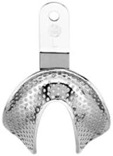 Osung TBESL Dental Impression Tray, Edentulous, Ni-Brass, S-Lower