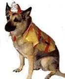 Pet Large - Firechief Pup Costume