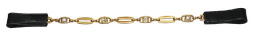 Kerbl 321198 Stirnband Goldkette-Strass, Warmblut Preisvergleich