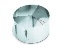 GEFU Tortenring 10 cm hoch m. Innenteiler