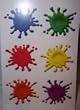 Hardley Dangerous Illusions Paint Splat Stickers