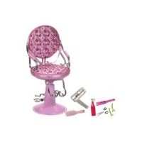 Our Generation Salon Chair and Accessories - Light Pink