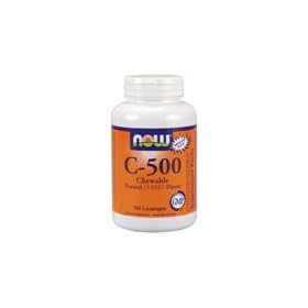 Click here to buy Now Foods C-500 Chew, Cherry, Tablets, 100-Count by Now Foods.
