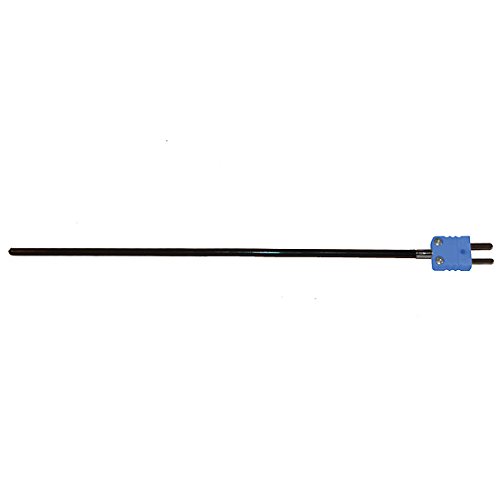 Digi-SenseType-T Ind Detachable PFA-CTD Probe, Mini-Connector, 8" L, 145 Dia, Grounded