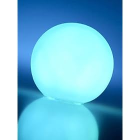 Boule LED 18,5 cm <br/>Change de Couleur