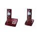 Computer Hardware : Panasonic KX-TG8222GR rot Duo mit AB