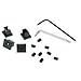 RJ45 Jack Locks, Black, 12 Locks
