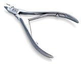 MEHAZ Cuticle Nipper - Nickel - 1/2 Jaw