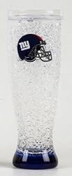 New York Giants crystal freezer pilsner