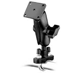 RAM Handlebar Rail Mount with Square AMPS plate