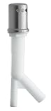KOHLER K-9110-G Air Gap Body with Cover, Brushed Chrome