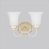 Progress Lighting P3228-18 Venetian Gold Two Light Wall Sconce
