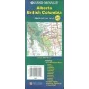 Alberta / British Columbia Provincial Map