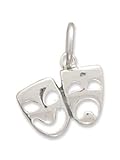 Comedy and Tragedy Mask Charm